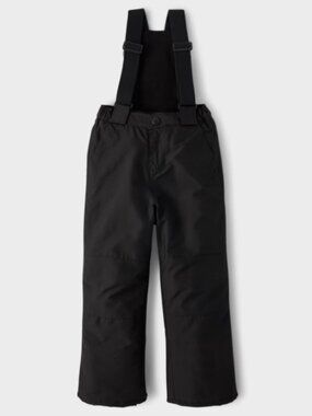 NWT The Children's Place Boys Snow Overalls - black